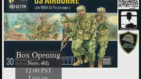 Bolt Action US Airborne Unboxing from Warlord Games