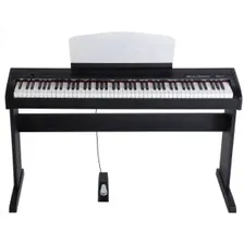 Stage Starter Цифровое пианино, черное, со стойкой Orla