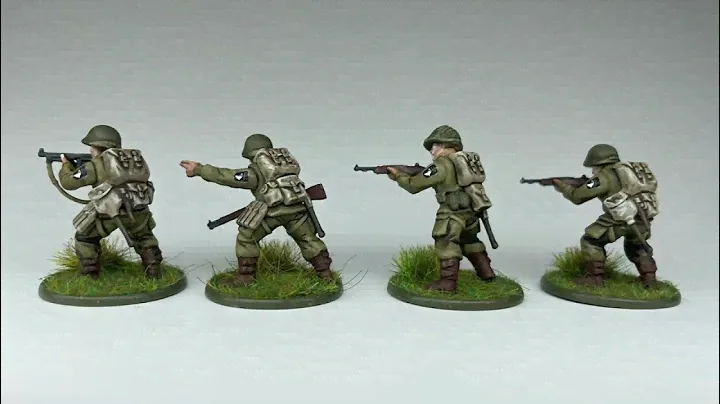Warlord games bolt action US Airborne miniatures