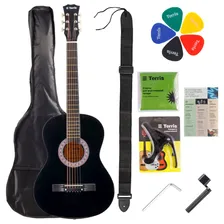Гитара акустическая в наборе TERRIS TF-BK Starter Pack