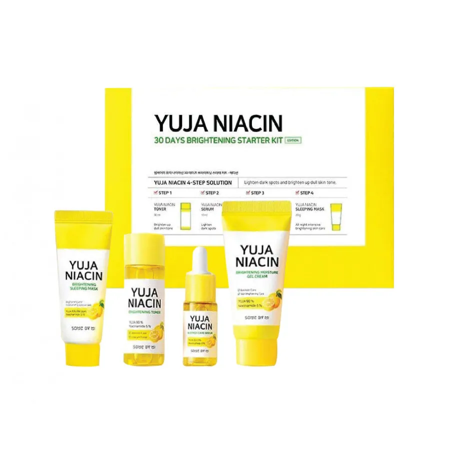 Набор Some By Mi Yuja Niacin 30 Days Brightening Starter Kit, 4 шт-0
