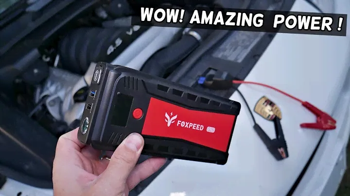 FOXPEED 2500A Car Battery Jump Starter Power Bank with USB Charge PRODUCT REVIEW