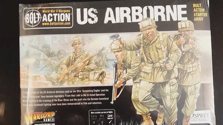 US Airborne Bolt Action Starter Army Unboxing