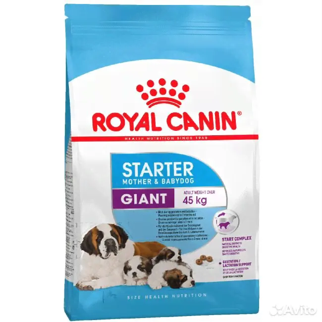 Royal Canin Giant Starter корм для щенков 18 кг-0